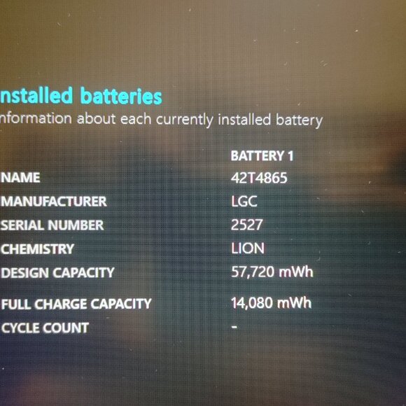 Lenovo ThinkPad X220 i5 3.2GHzTURBO Win10Pro 8GB RAM 128GB SSD Black - Fair - Picture 10 of 10